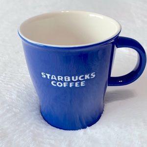 Starbucks blue mug New Bone China 2009